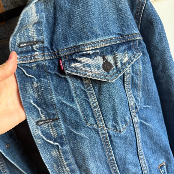 Levi's Type 3 III Trucker Jacket Men's Blue Denim Jean 72334 Sz XL - Picture 5 of 10